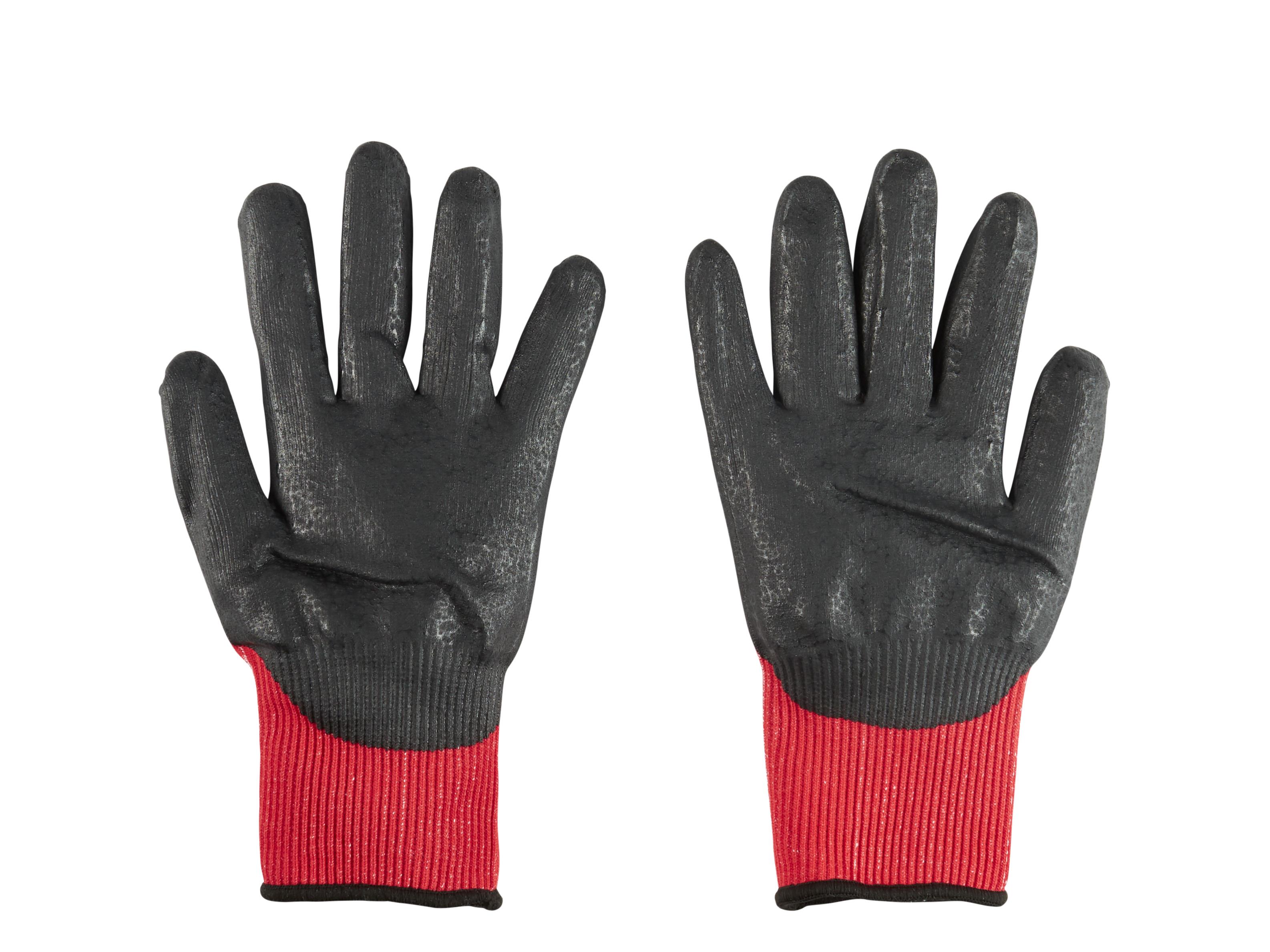 Milwaukee Impact Cut 3(C) Nitrile Dipped Gloves Cut_Level_3_Impact_Gloves