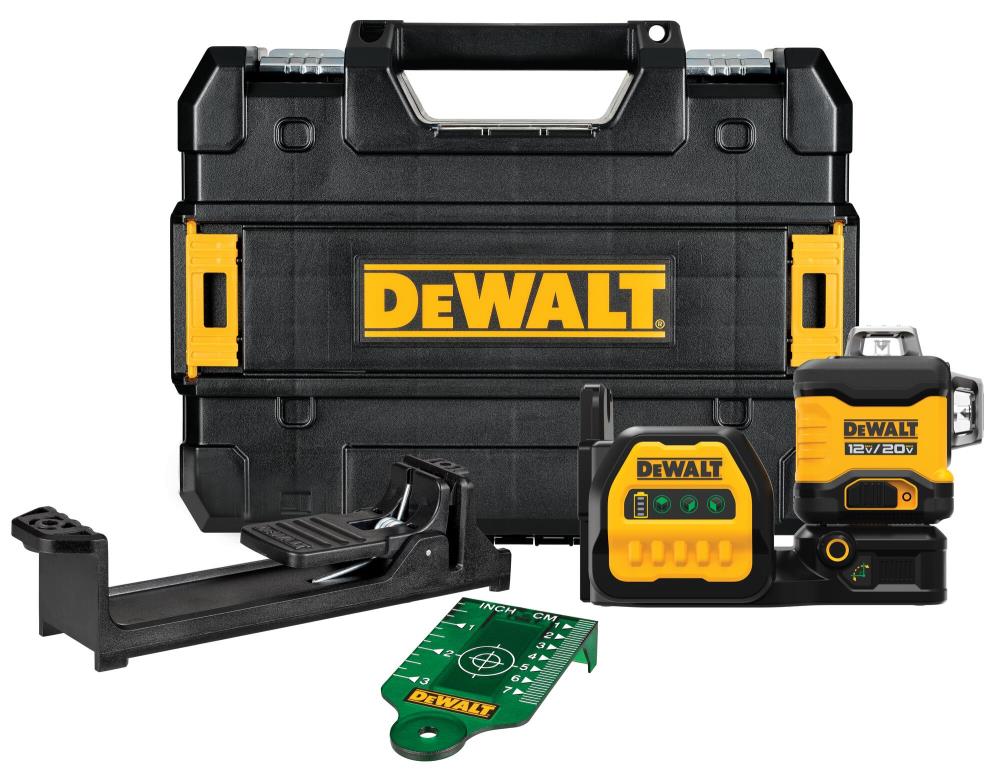 DEWALT Premium 3 x 360 20V Green Laser (Bare Tool)